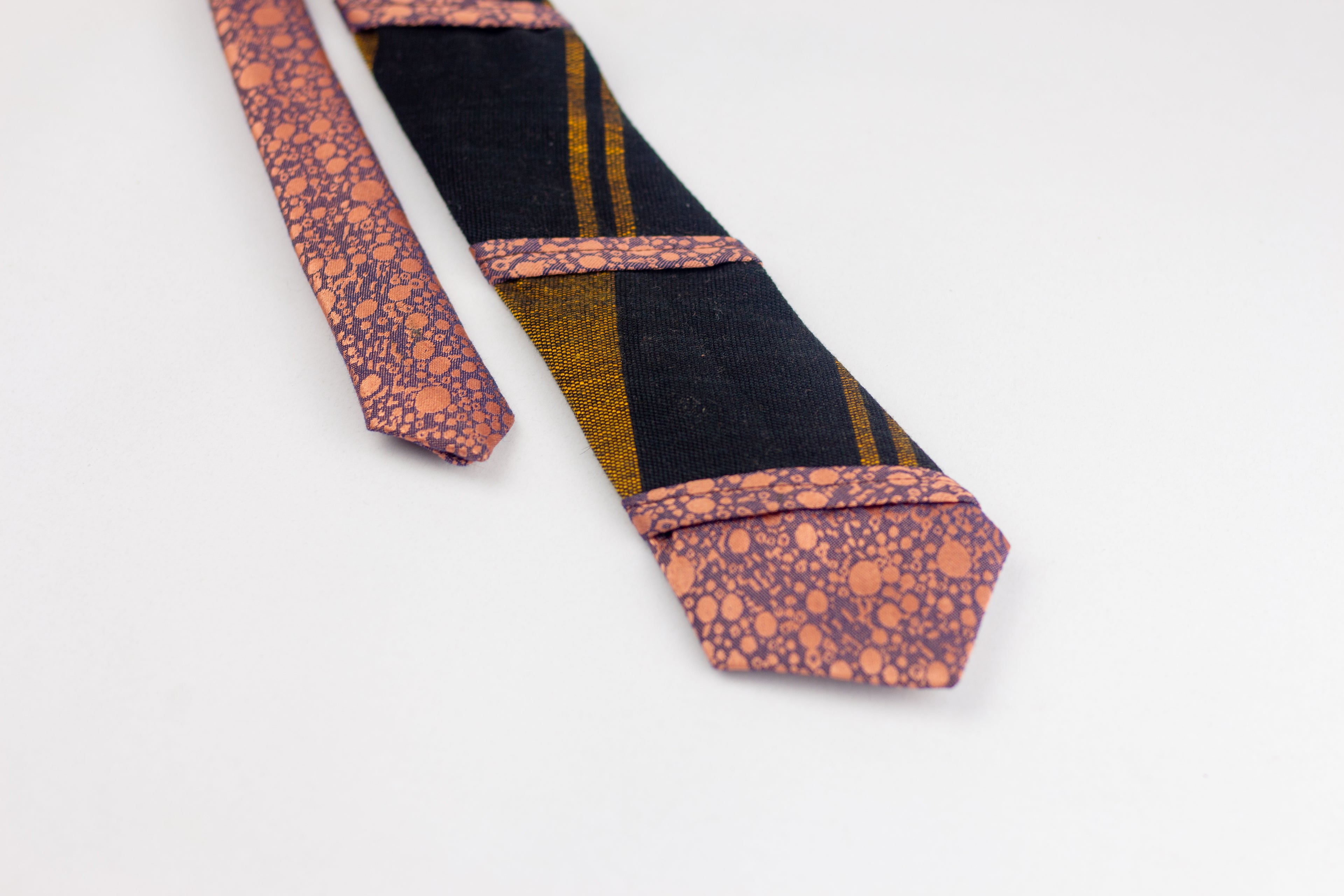 Luxury Handmade Fugu Necktie | Batakari Heritage x Italian Cotton